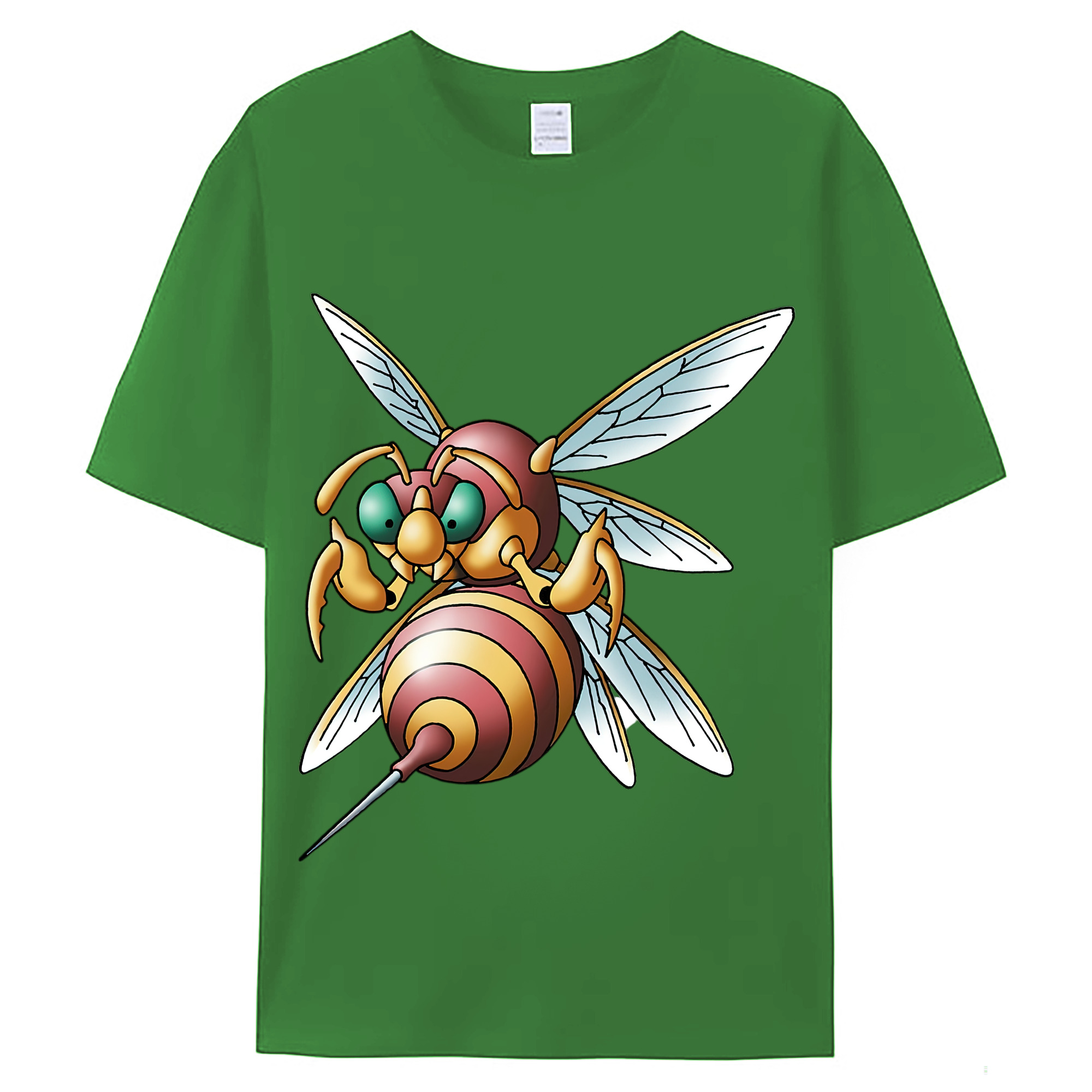 （画像用） ドラゴンクエスト Doragon Kuesuto Dragon Quest レディースカジュアルプリントTシャツ（綿100％）